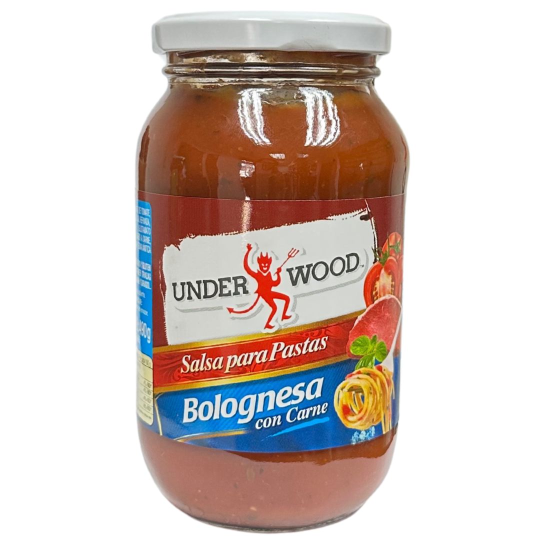 SALSA BOLOGNESA UNDERWOOD 490GR