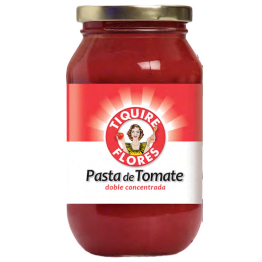 PASTA DE TOMATE TIQUIRE FLORES 505GR