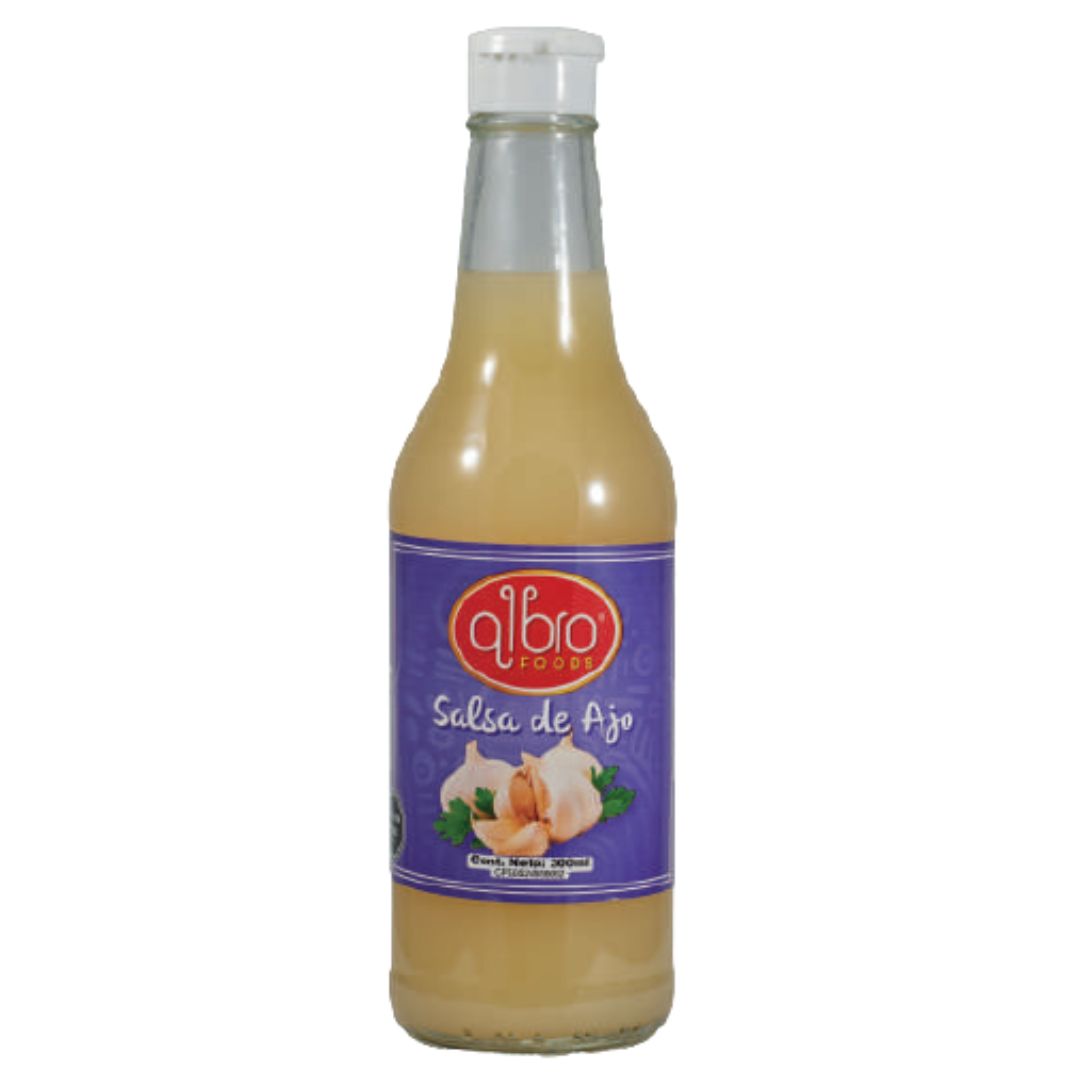 SALSA DE AJO ALBRO 300ML