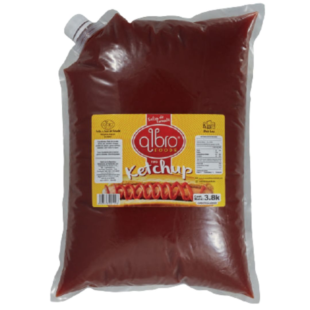 SALSA DE TOMATE ALBRO BOLSA 3,8KG