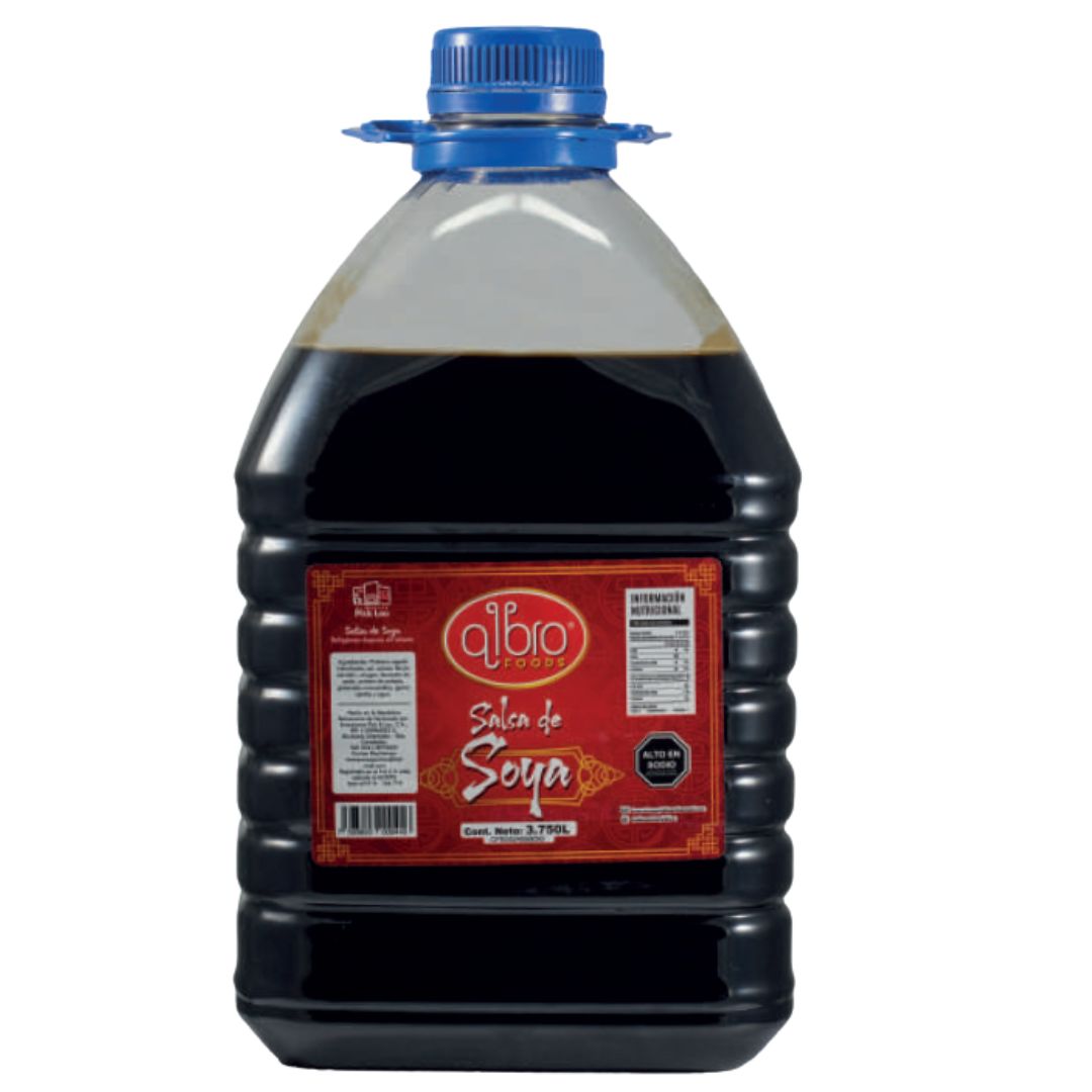 SALSA DE SOYA ALBRO 3.75LT