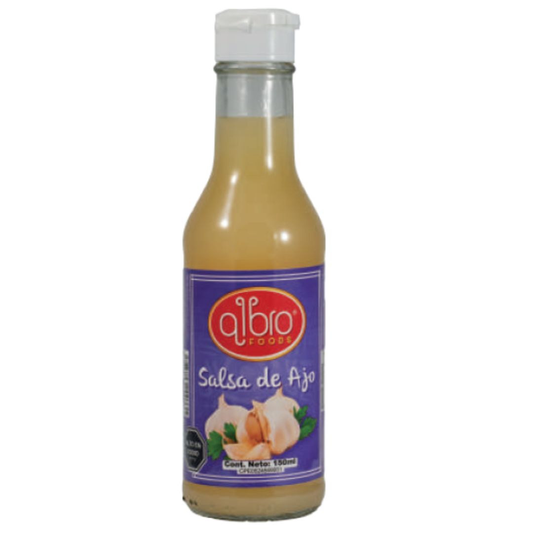 SALSA DE AJO ALBRO 150ML