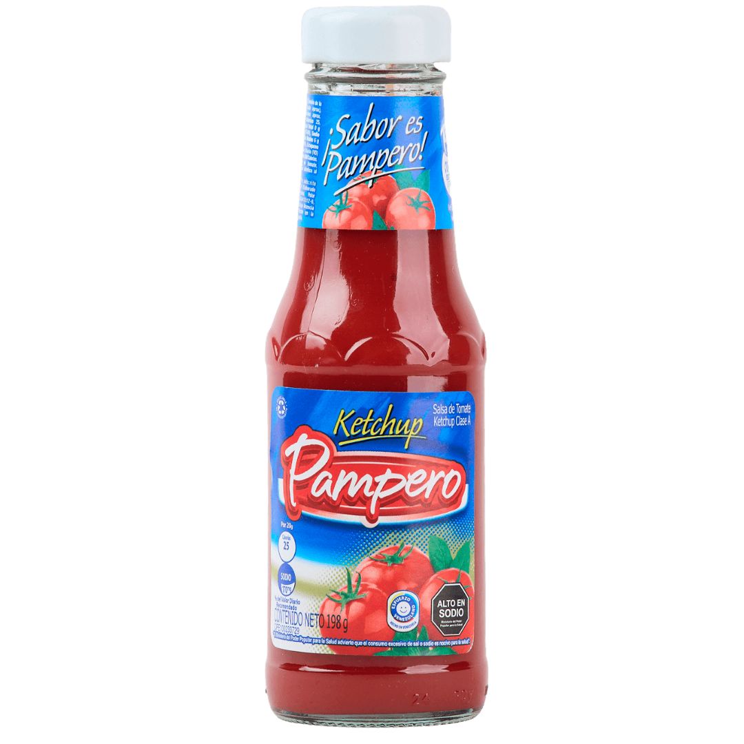 SALSA DE TOMATE PAMPERO 198 GR