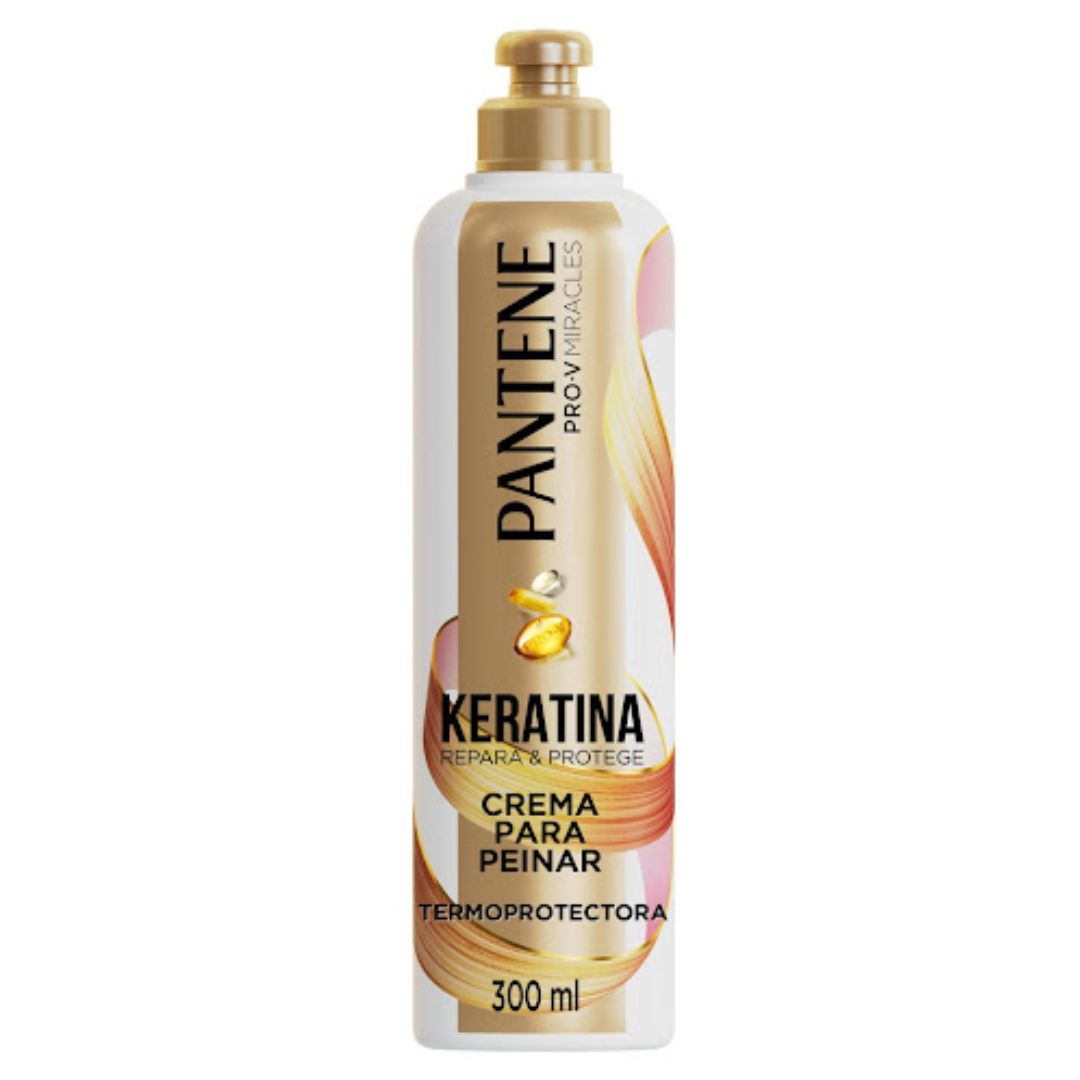 CREMA PARA PEINAR PANTENE KERATINA 300ML
