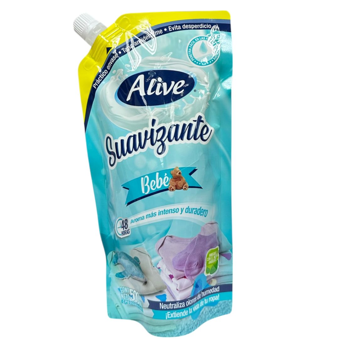 SUAVIZANTE ALIVE BEBE 500ML
