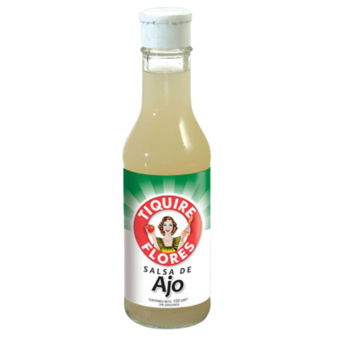 SALSA DE AJO TIQUIRE FLORES 150CC
