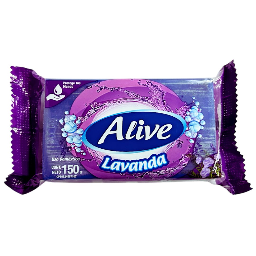JABON PANELA ALIVE LAVANDA 150GR