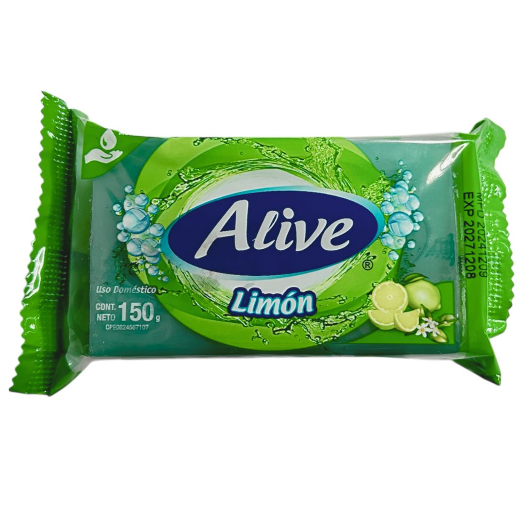 JABON PANELA ALIVE LIMON 150GR