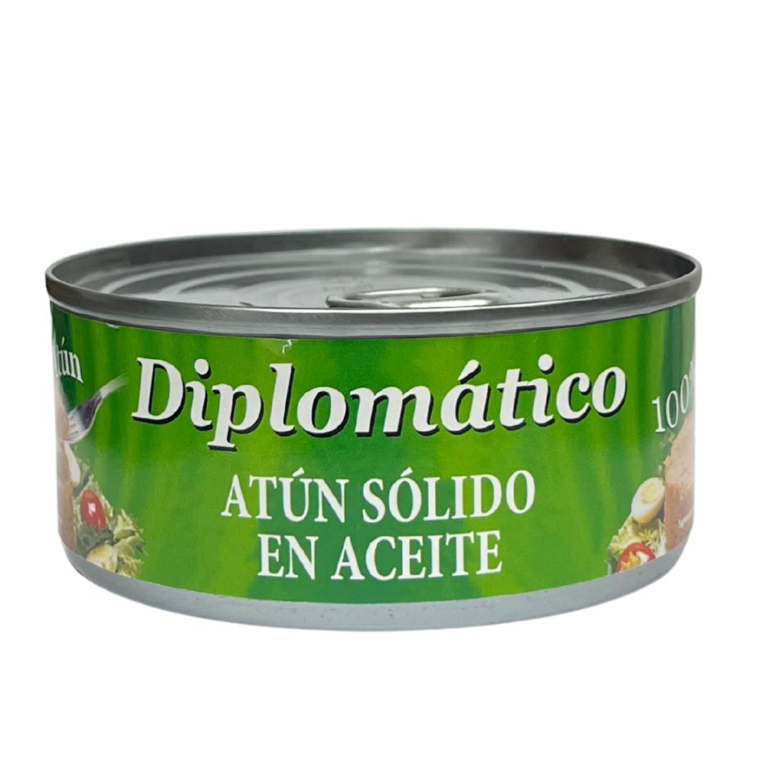 ATUN DIPLOMATICO VERDE EN ACEITE 140GR