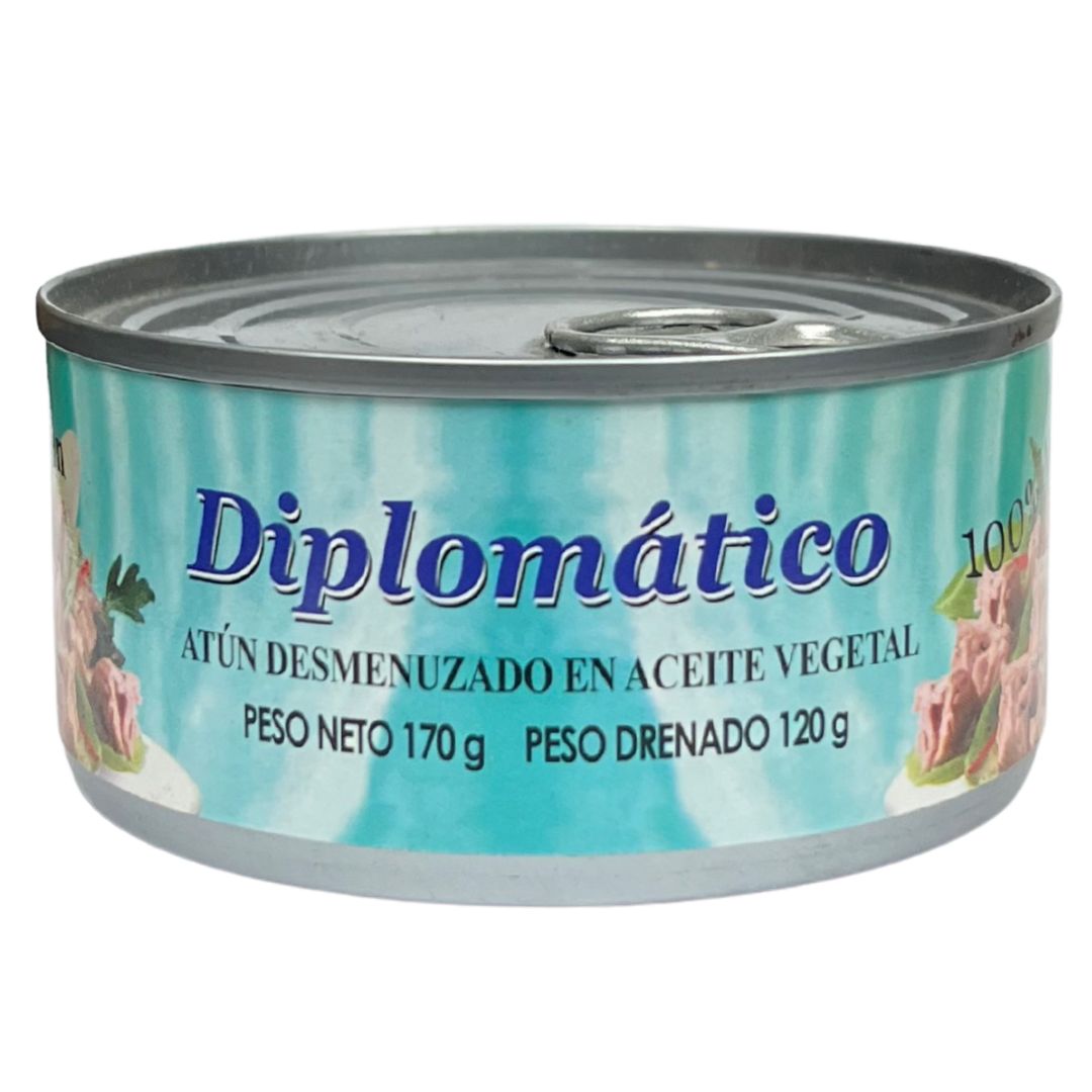 ATUN DIPLOMATICO AZUL DESMENUZADO 170 GR