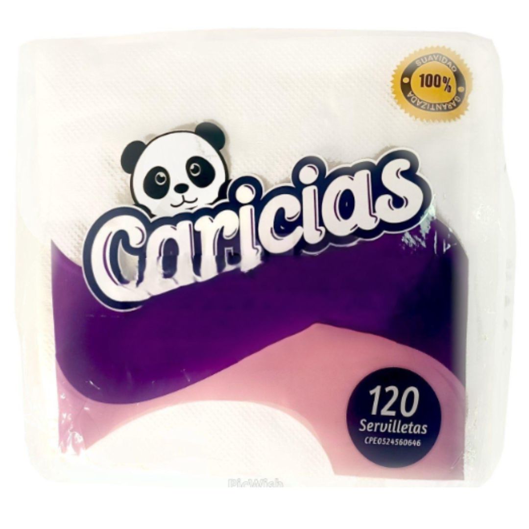 SERVILLETA DE MESA CARICIAS 120H