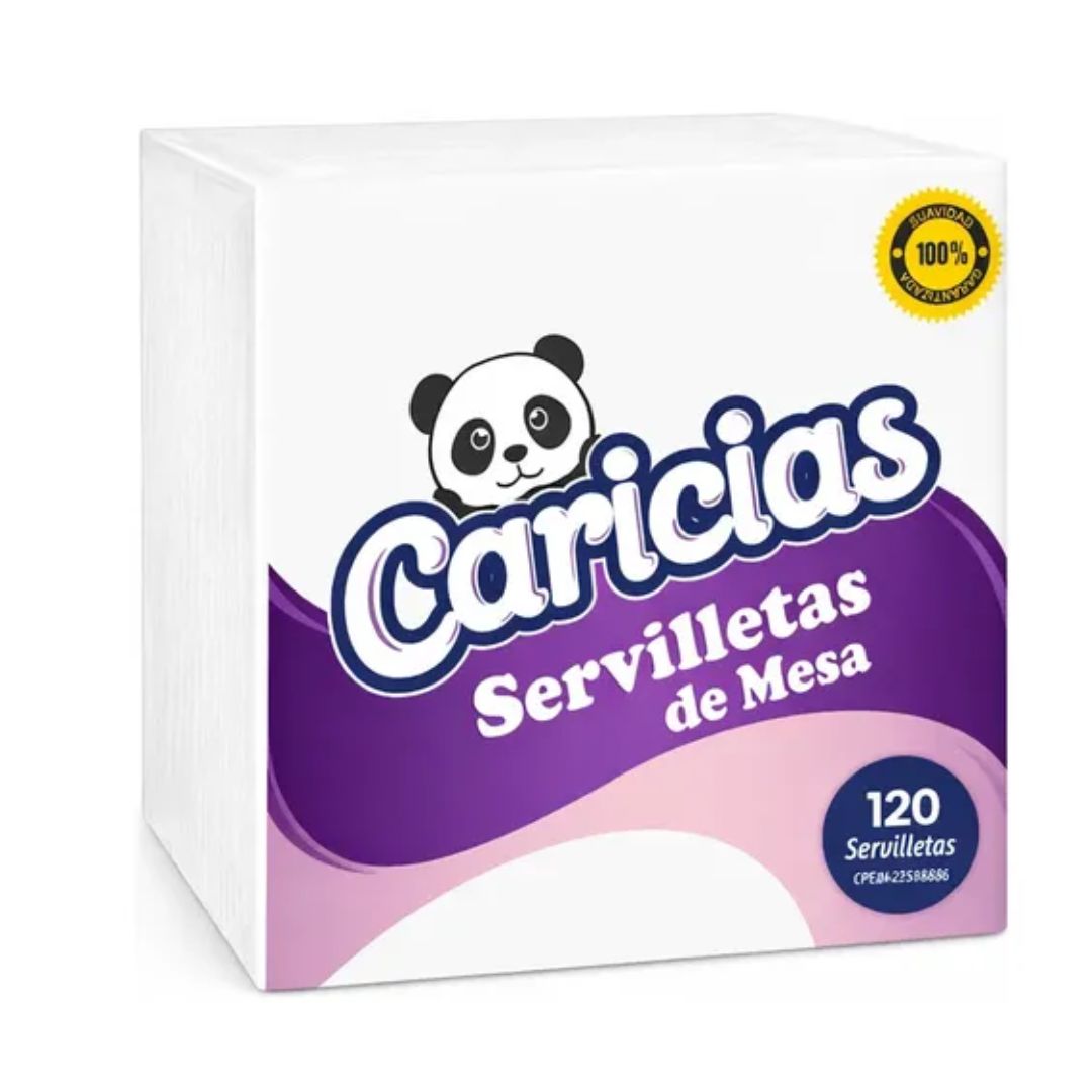 SERVILLETA DE MESA CARICIAS 120H