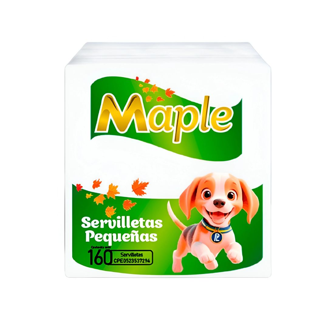 SERVILLETAS MAPLE PEQUEÑA 160H