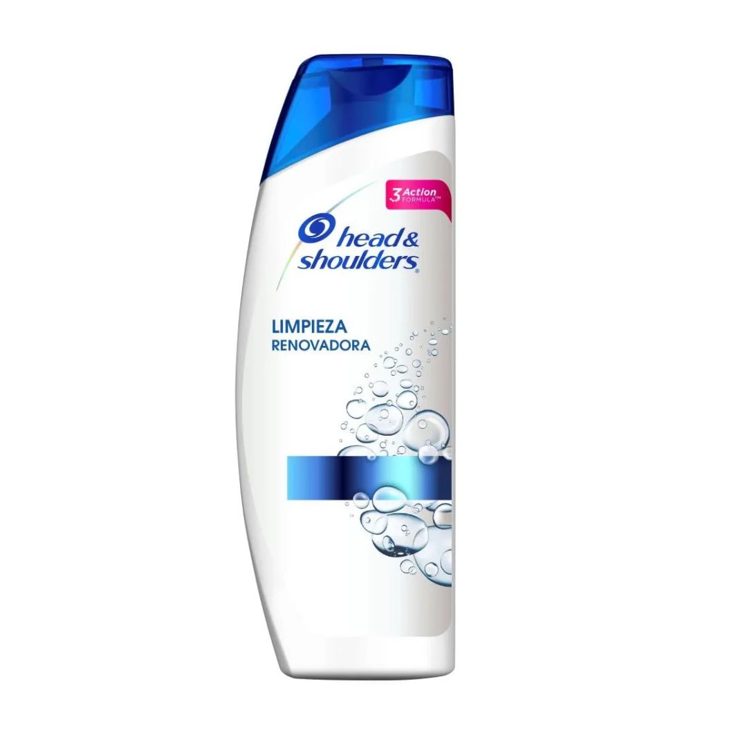 SHAMPOO H&S LIMPIEZA RENOVA 375ML