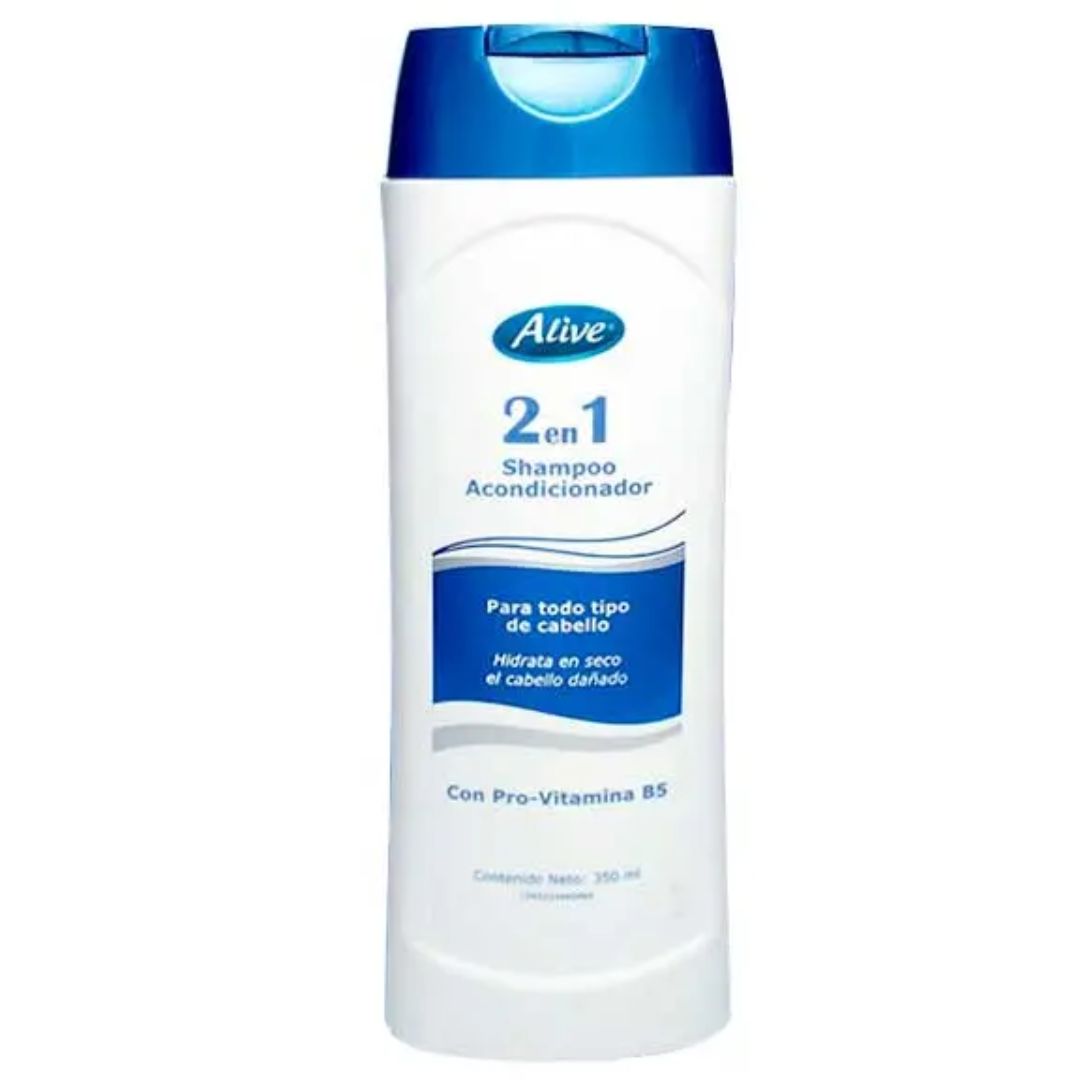 SHAMPOO ALIVE 2EN1 TODO TIP CABELLO 350M