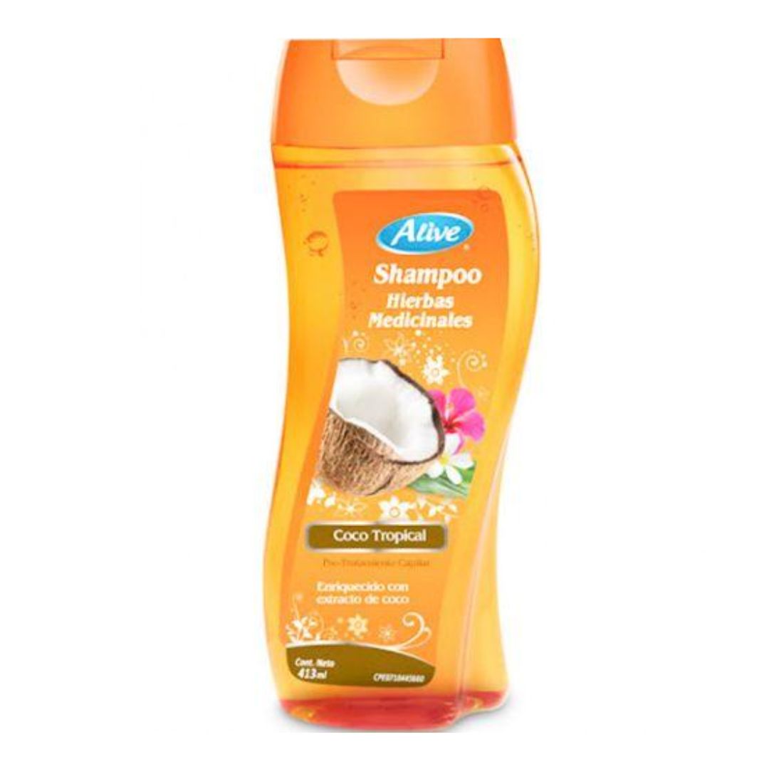 SHAMPOO ALIVE COCO TROPICAL 413ML
