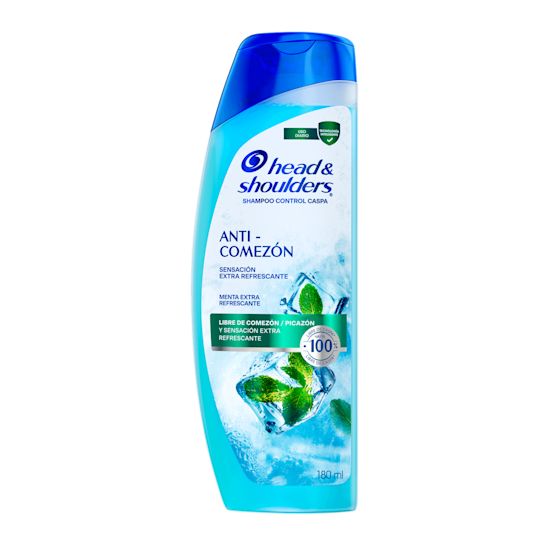 SHAMPOO H&S ANTI COMEZON 180ML