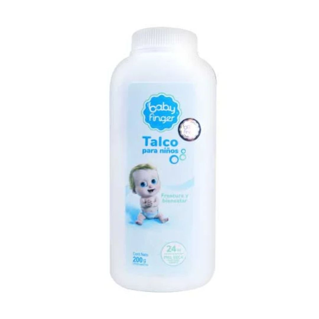 TALCO PARA NIÑO BABY FINGER 200GR
