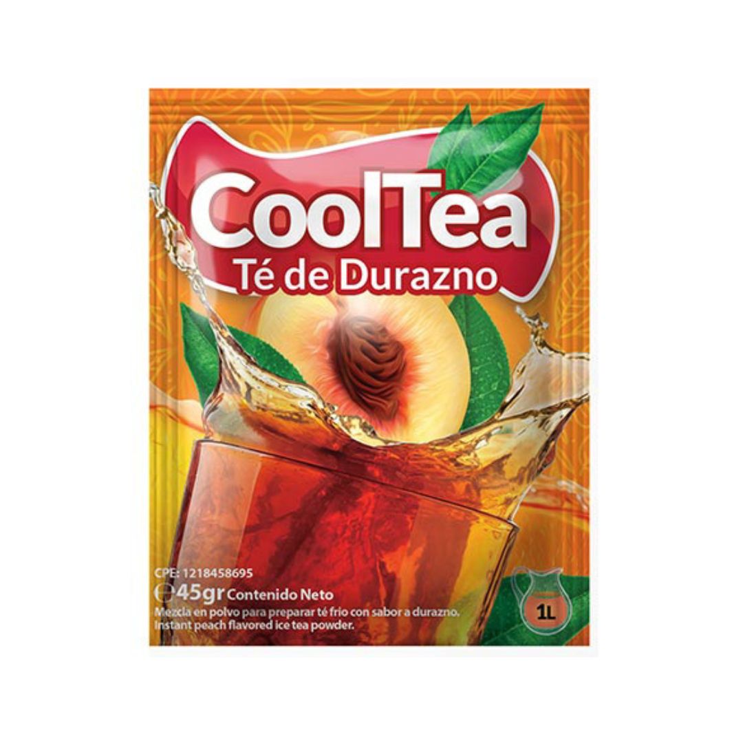 TE BEBIDA EN POLVO DURAZNO COOL TEA 45GR