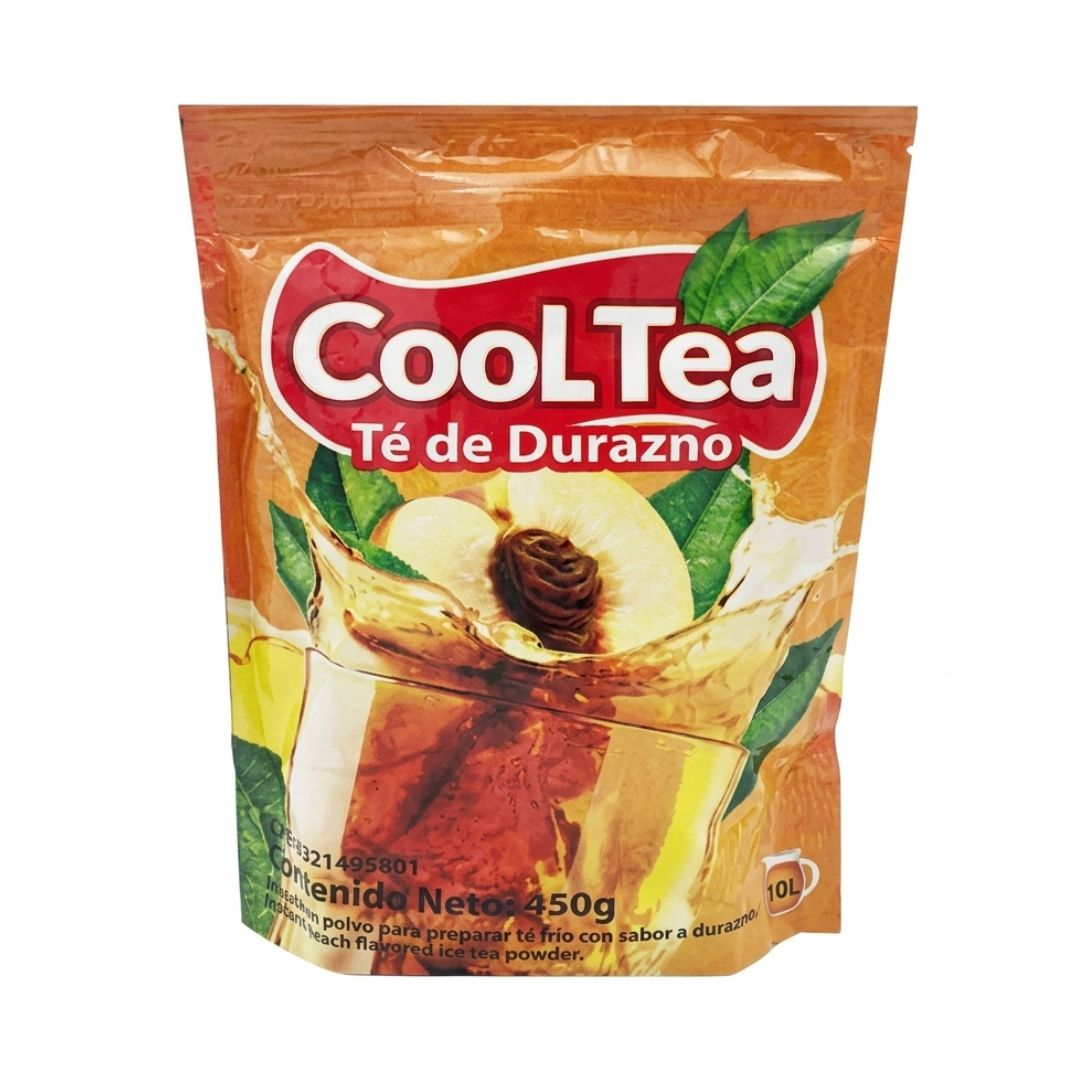 BEBIDA EN POLVO DURAZNO COOL TEA 450GR