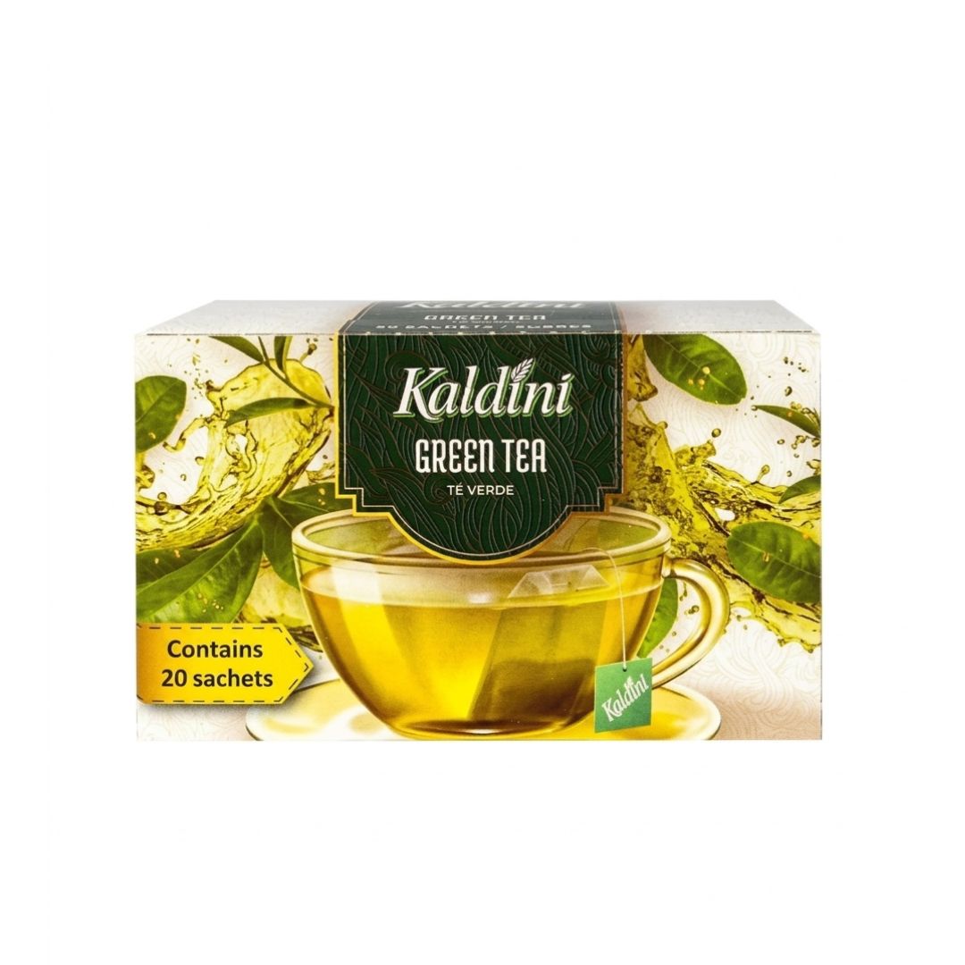 TE HERBAL GREEN TEA KALDINI 20UDS