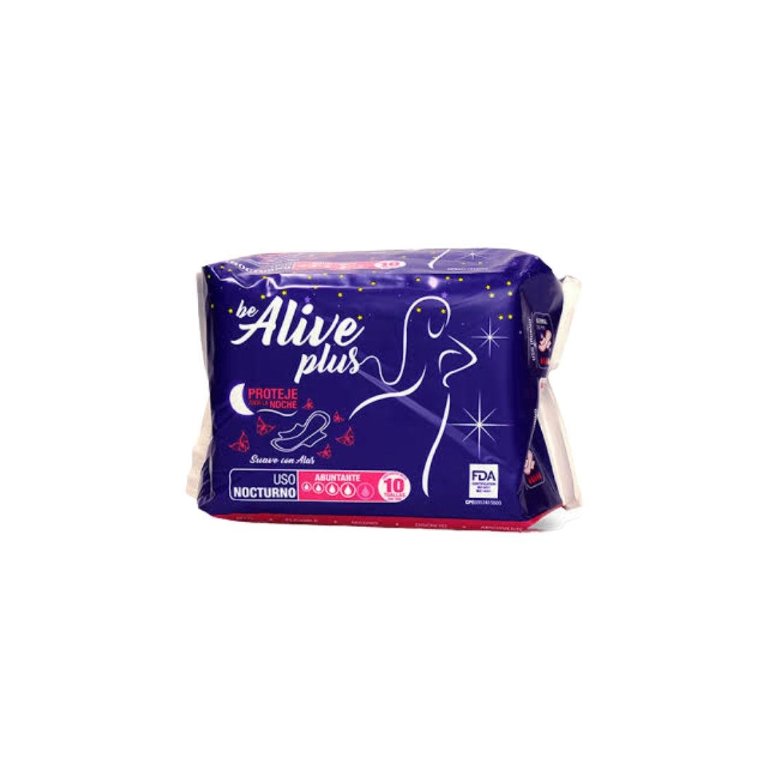 TOALLAS ALIVE BE PLUS ABUNDANTE 290MM
