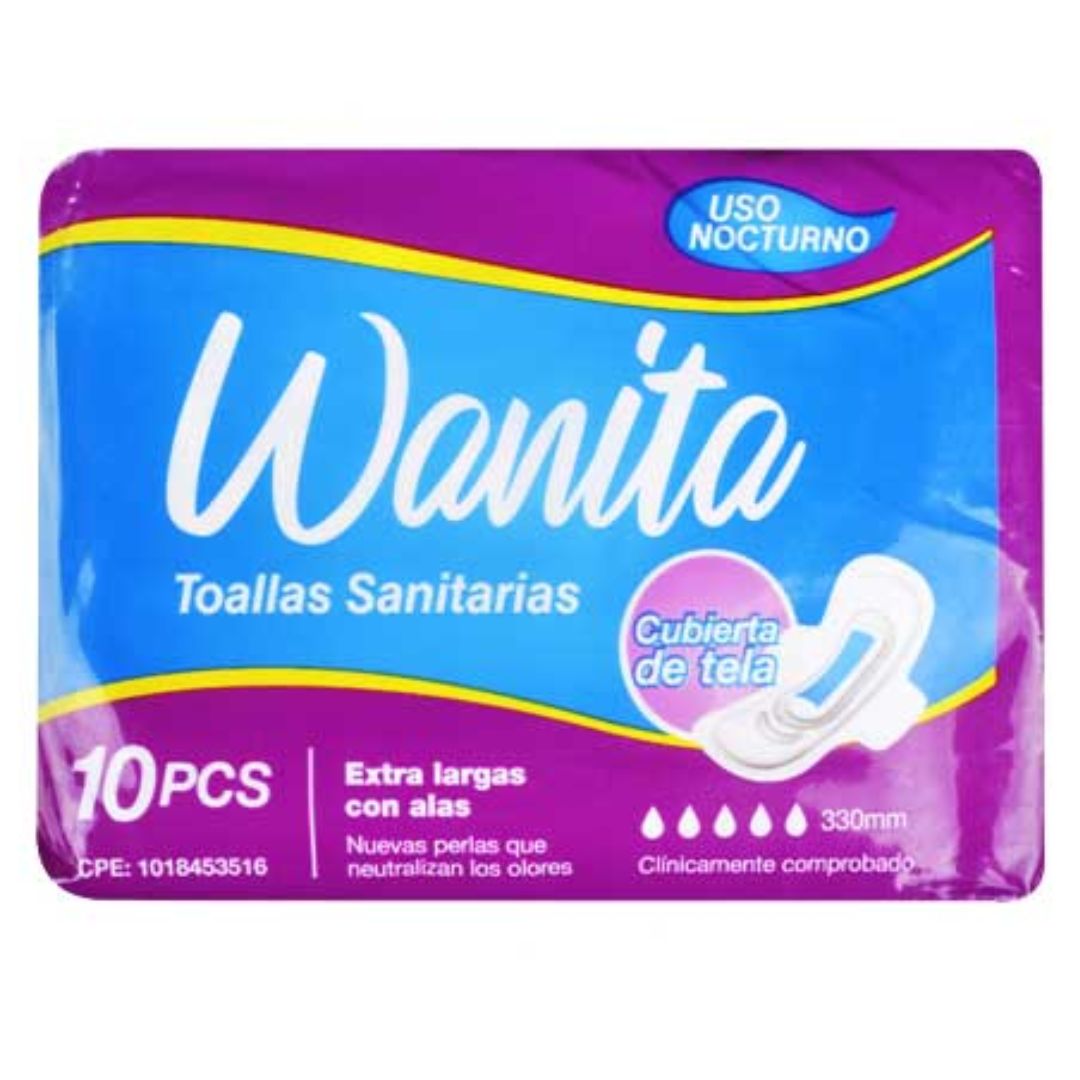 TOALLAS WANITA 330MM USO NOCTURNO