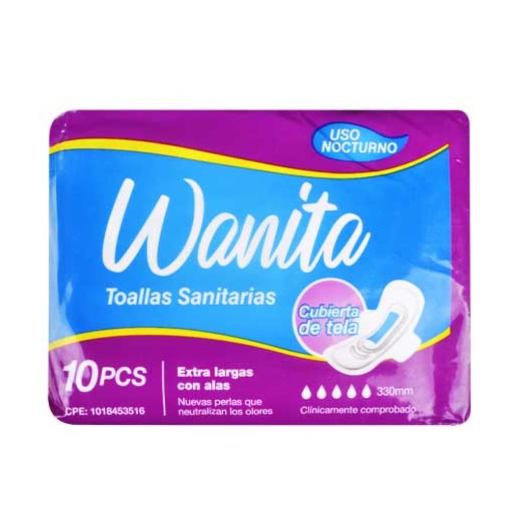 TOALLAS WANITA NOCTURNO 330MM