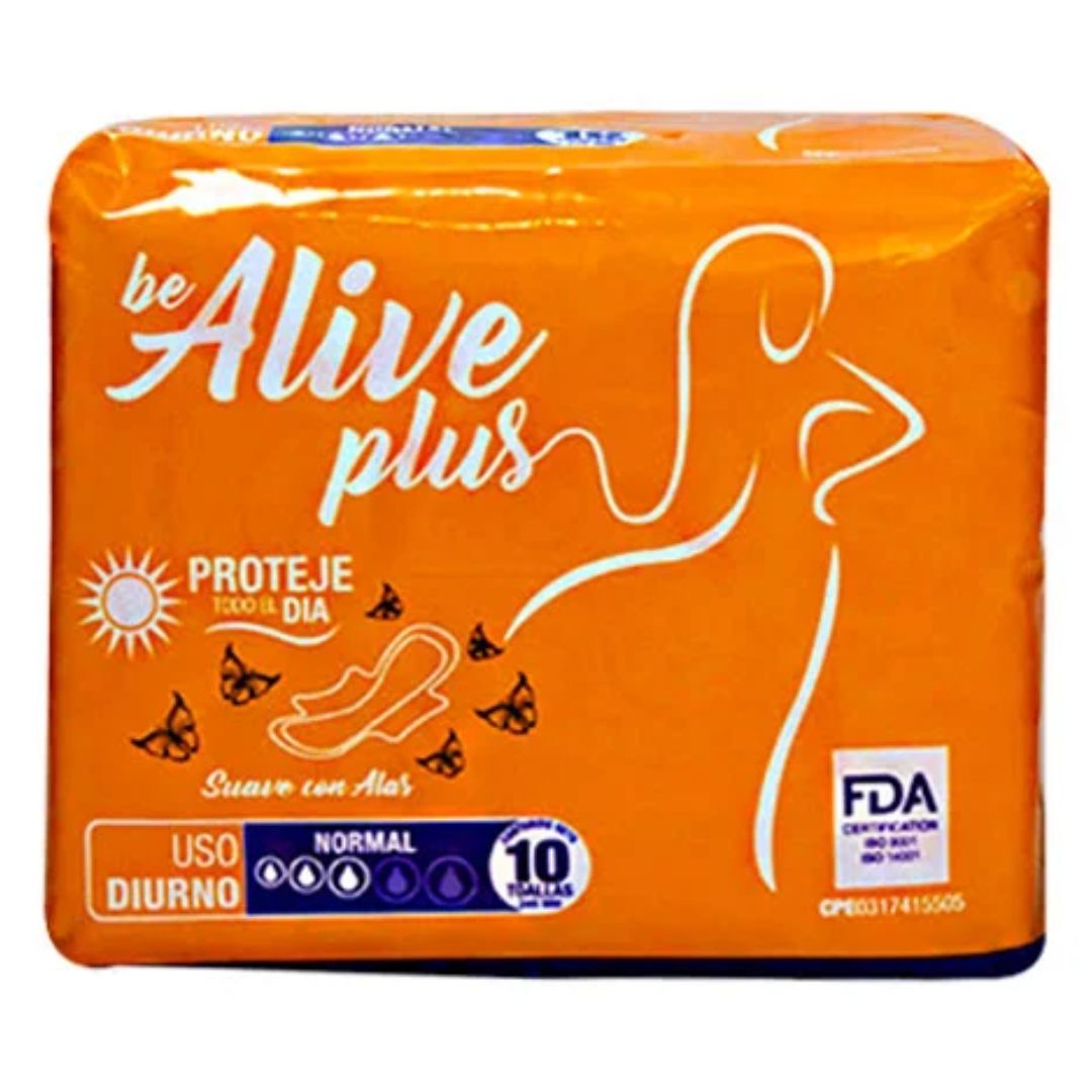 TOALLAS BE ALIVE PLUS 245MM DIURNO