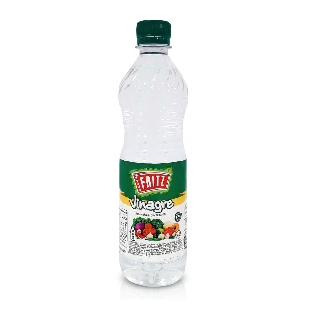 VINAGRE FRITZ DE ALCOHOL 5% ACIDEZ 500ML