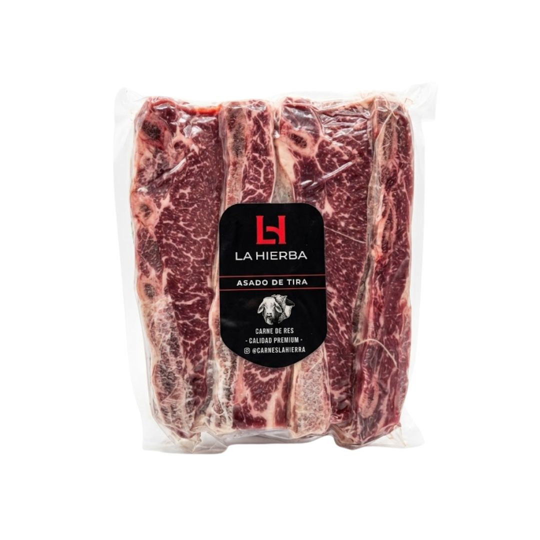 ASADO DE TIRA LA HIERRA 700 A 750GR APROXIMADO