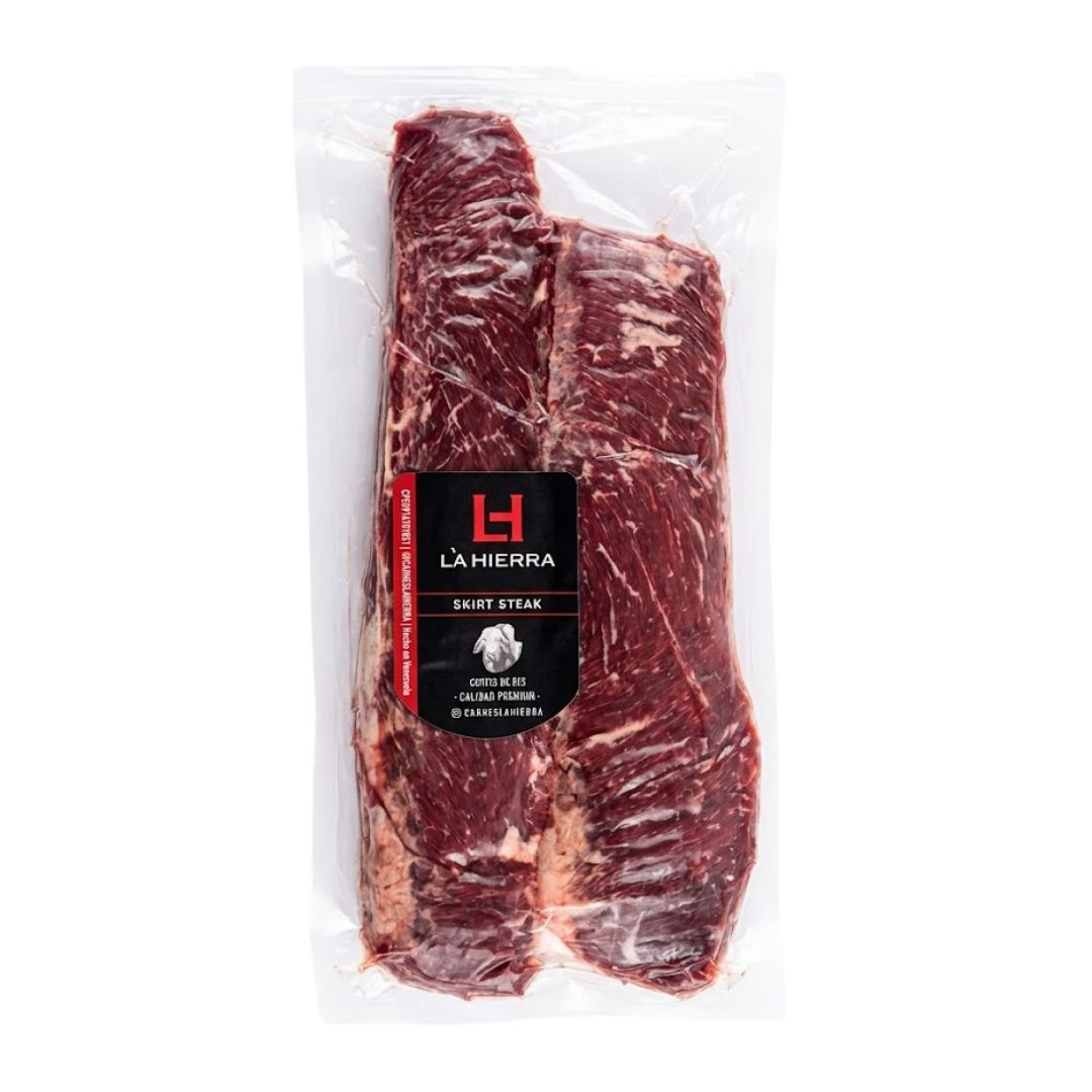 SKIRT STEAK LA HIERRA 700 A 750GR APROXIMADO