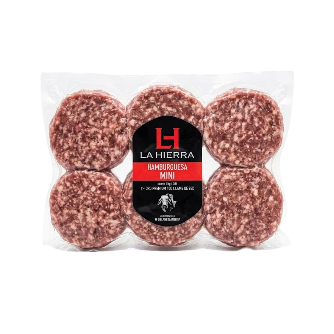 HAMBURGUESA MINI LA HIERRA 6UNx60GR C/U