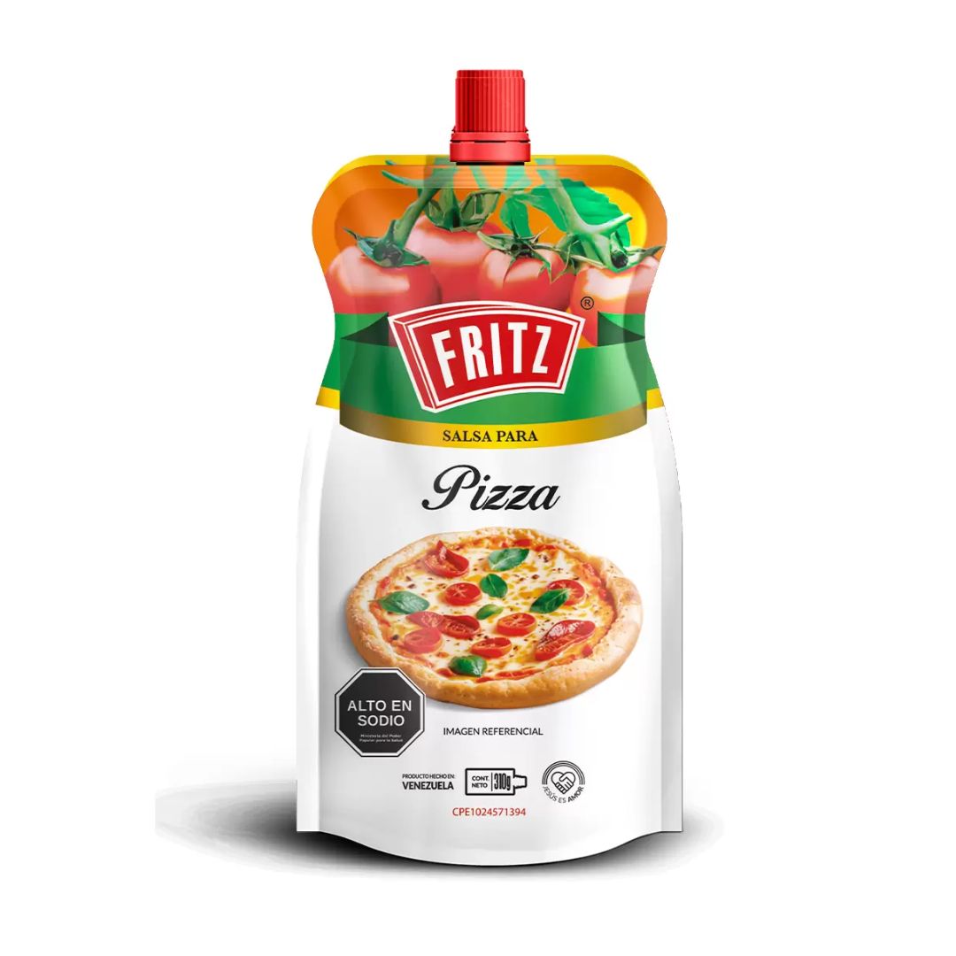 SALSA PARA PIZZA FRITZ 310GR