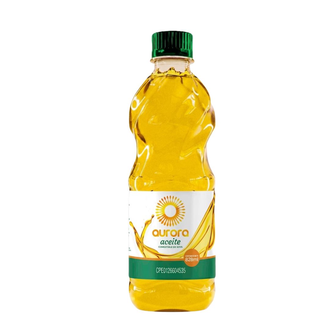 ACEITE DE SOYA AURORA 828ML