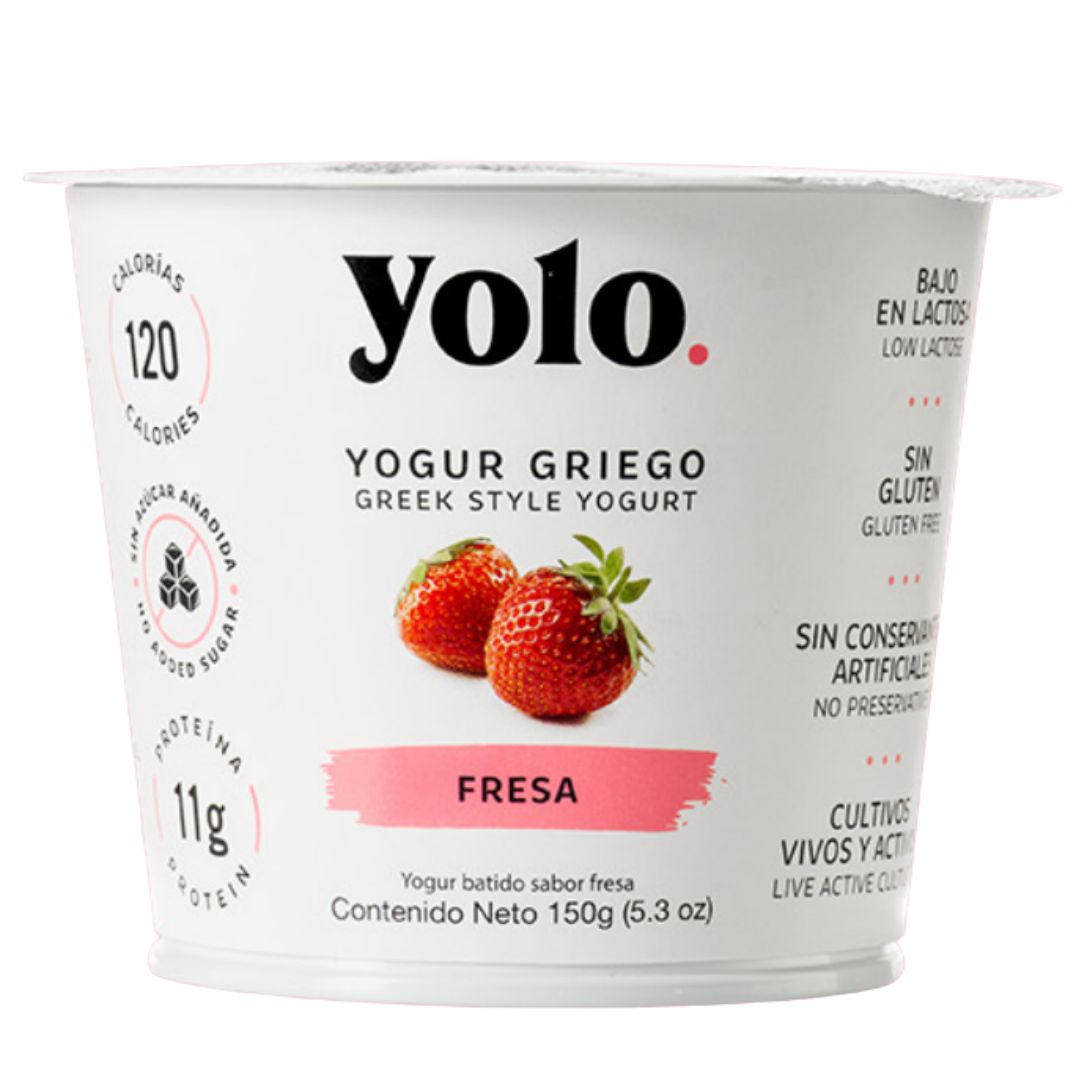 YOGUR YOLO FRESA 150GR