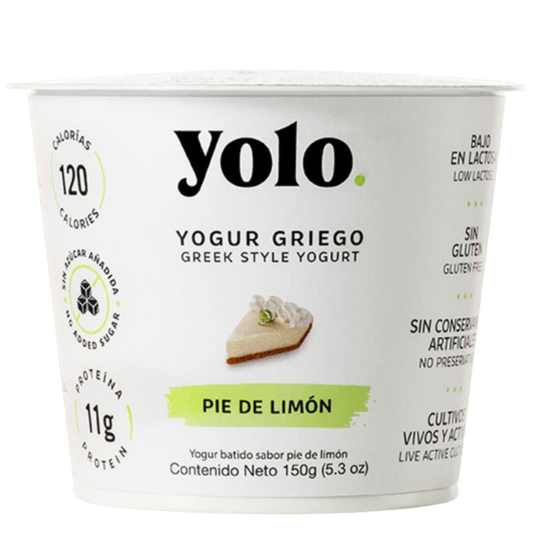 YOGUR YOLO PIE DE LIMON 150GR
