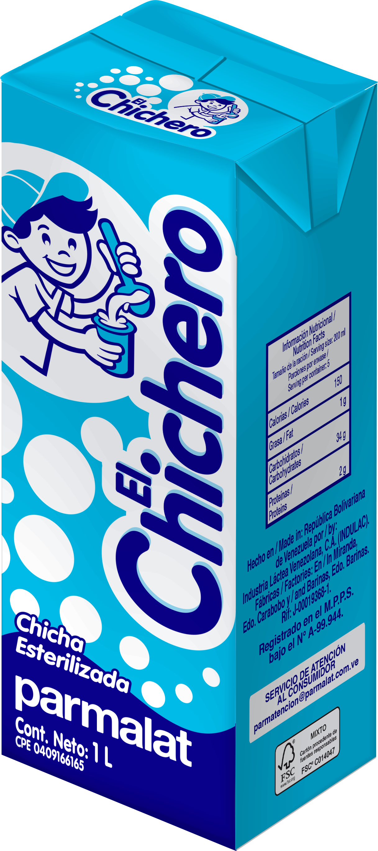 CHICHA EL CHICHERO 1LT