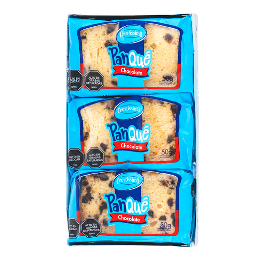 ESTUCHE PANQUE DE CHOCOLATE CRUSTISSIMO 6 UNIDADES