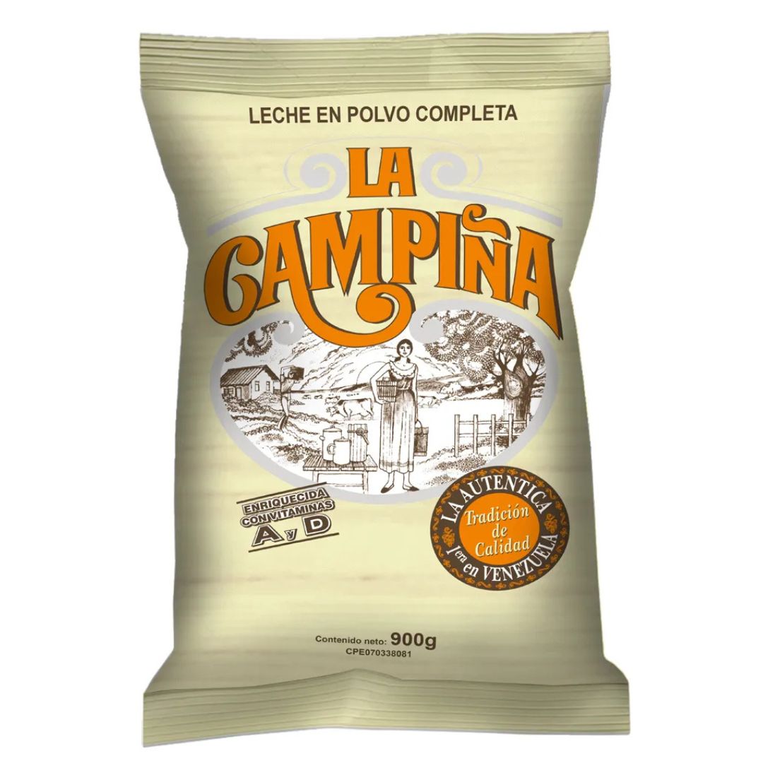 LECHE EN POLVO CAMPIÑA 900 GR