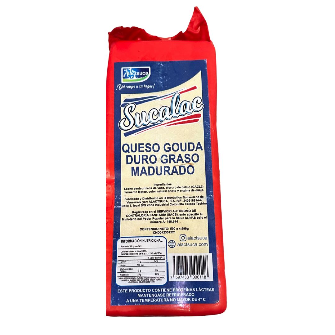 QUESO AMARILLO SUCALAB PIEZA DE 3,15 KG
