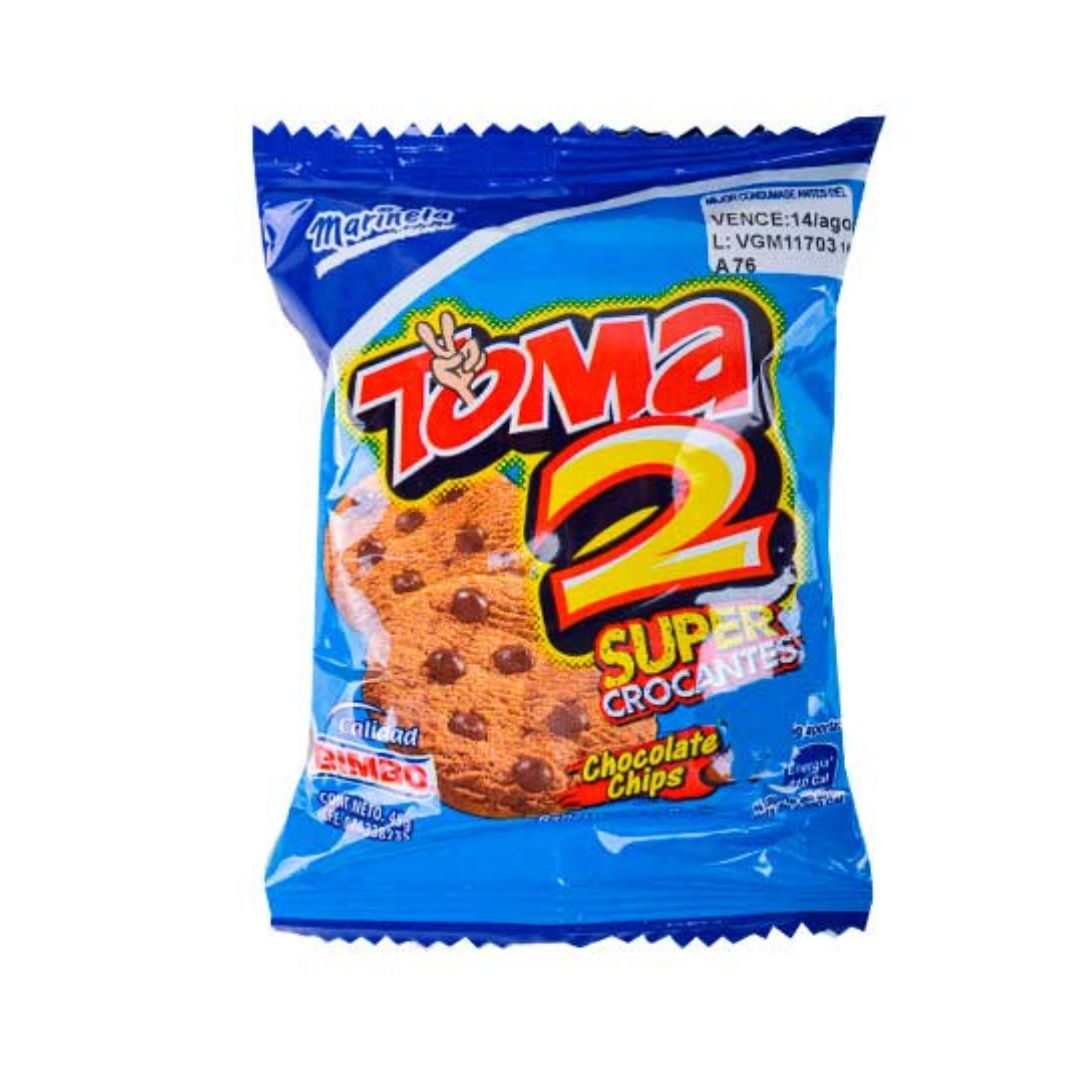 TOMA 2 CHISPAS DE CHOCOLATE 45GR