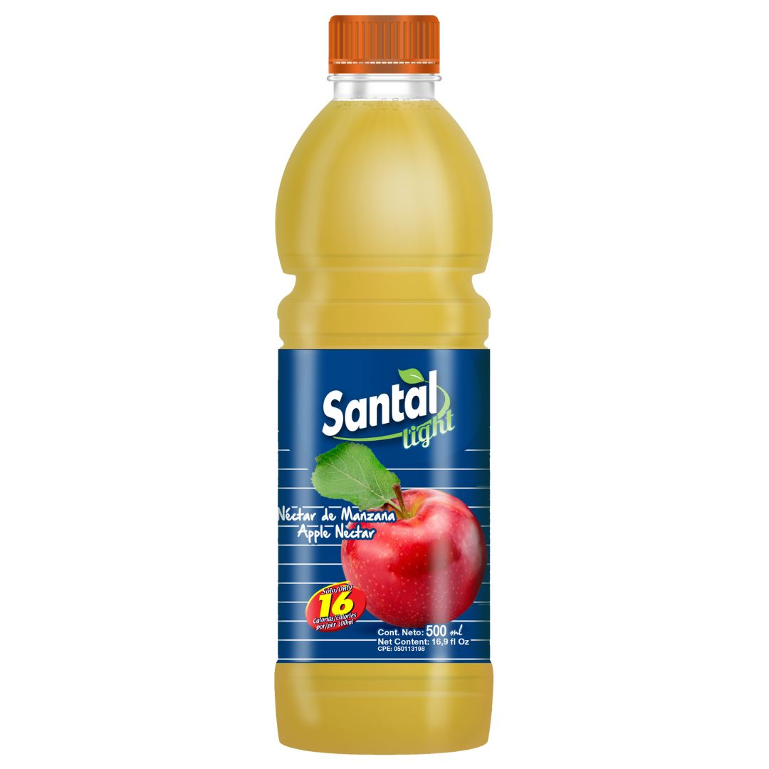 SANTAL LIGHT MANZANA PARMALAT 500ML