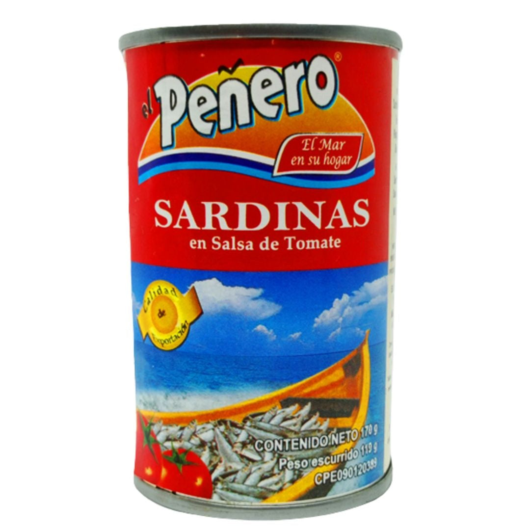 SARDINA PEÑERO EN TOMATE 170GR