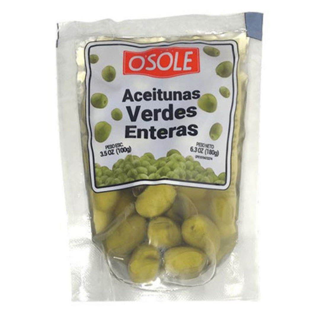 Aceitunas Verdes Enteras 180Gr Pouch