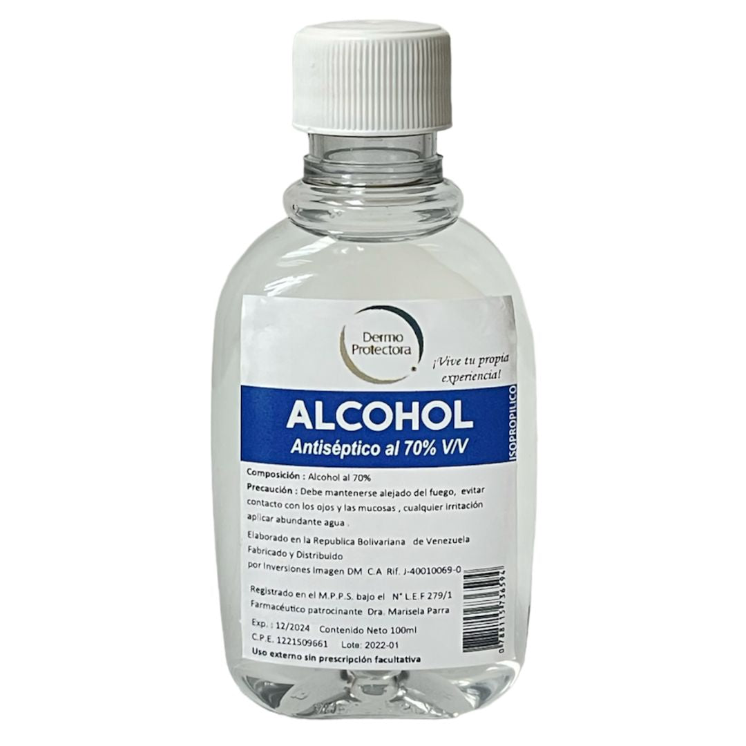 ALCOHOL DERMOPROT 100 CC TAPA ROSCA