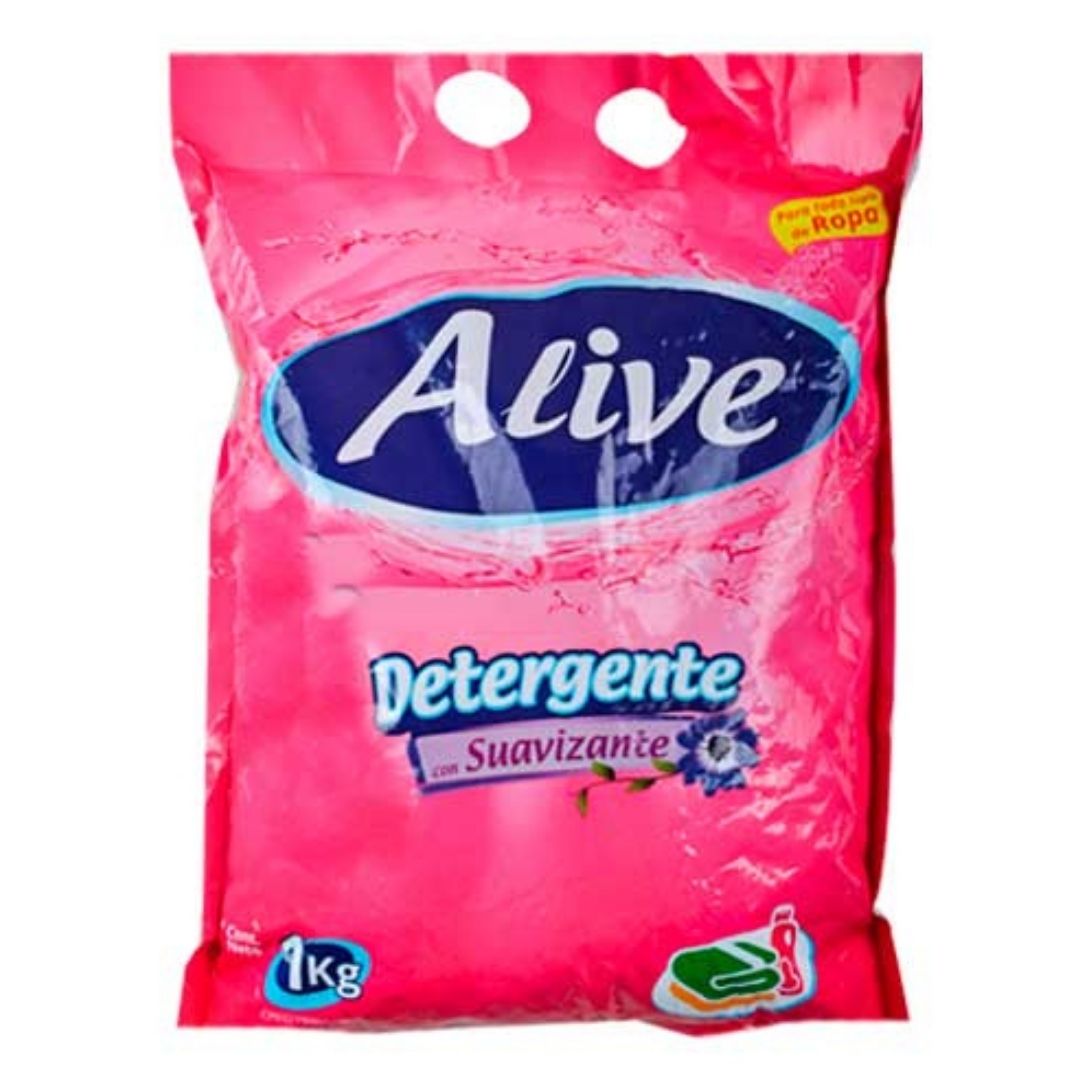 DETERGENTE ALIVE C/SUAVIZA 1KG