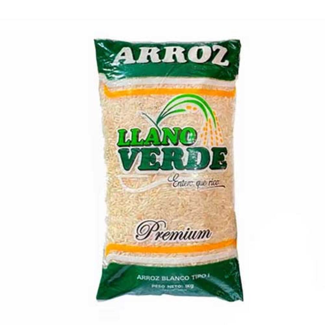 Arroz Llano Verde 1Kg