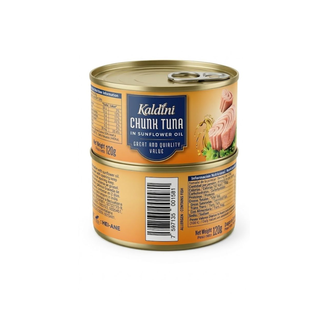 ATUN EN ACEITE KALDINI 170GR