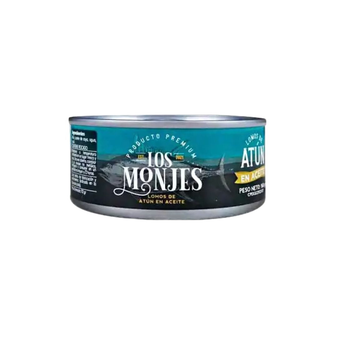 ATUN LOMO EN ACEITE LOS MONJES 160GR